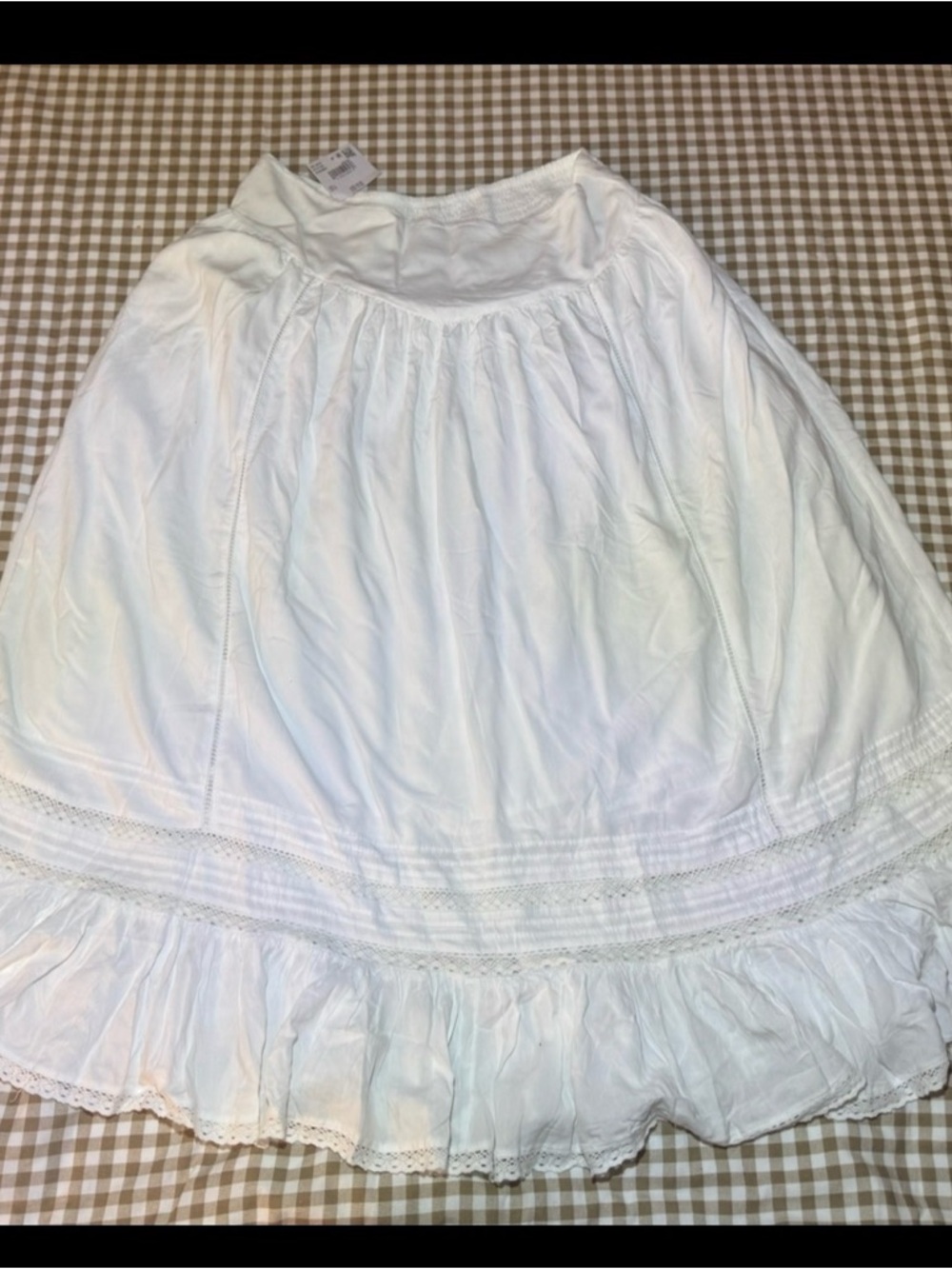 AE High -Waisted Ruffle Maxi Skirt - Picture 3 of 4